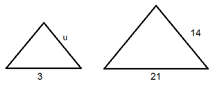 application problems using similar triangles