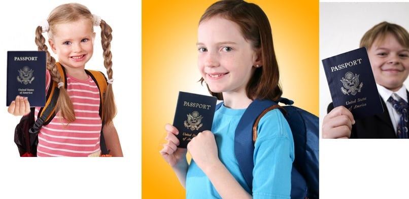 passport application first time child
