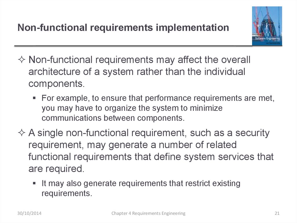 example non functional requirements for web application