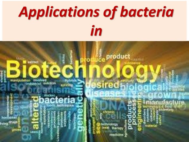 application of biotechnology in industry