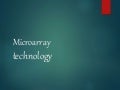 dna microarray technology devices systems and applications