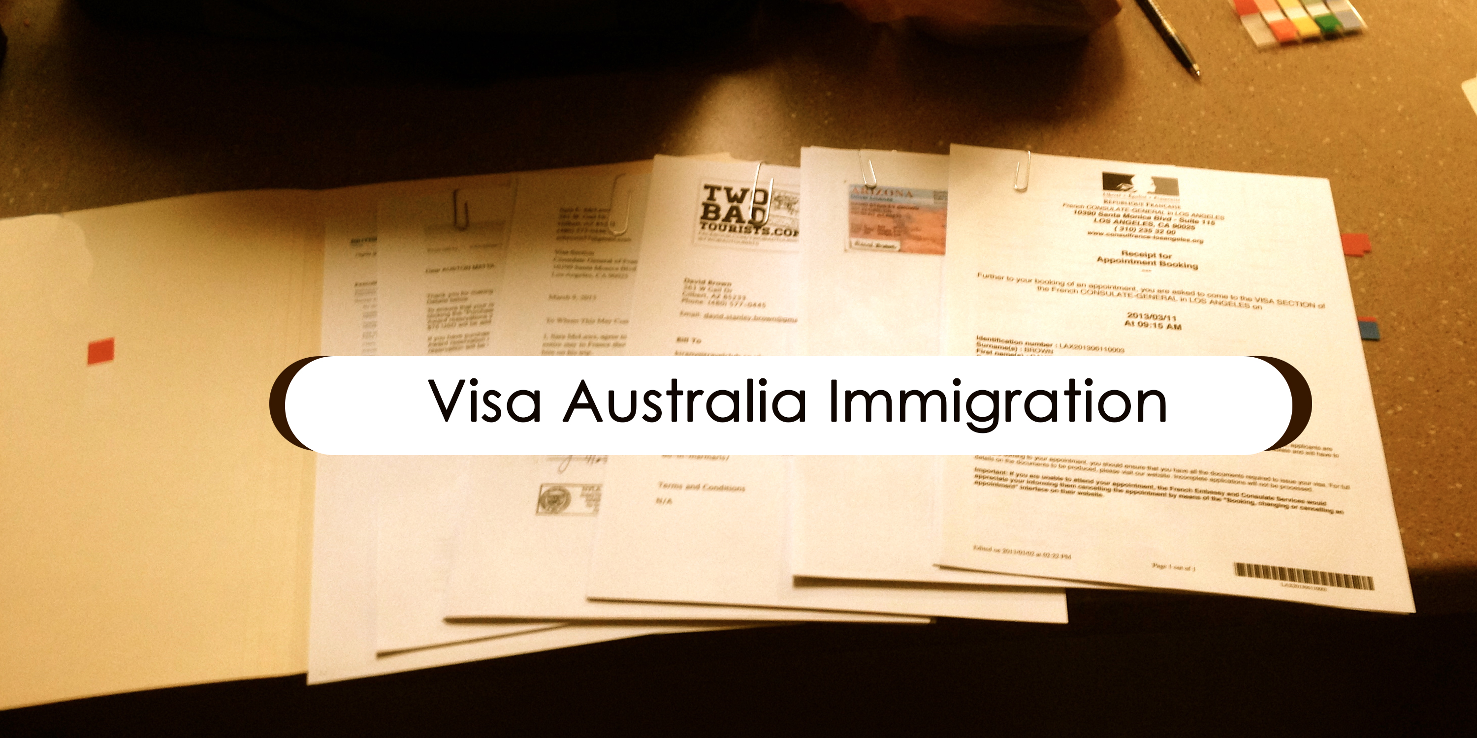 australian visa application from usa