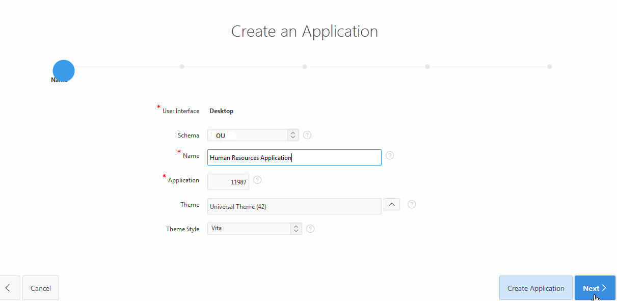oracle application express for mobile web applications