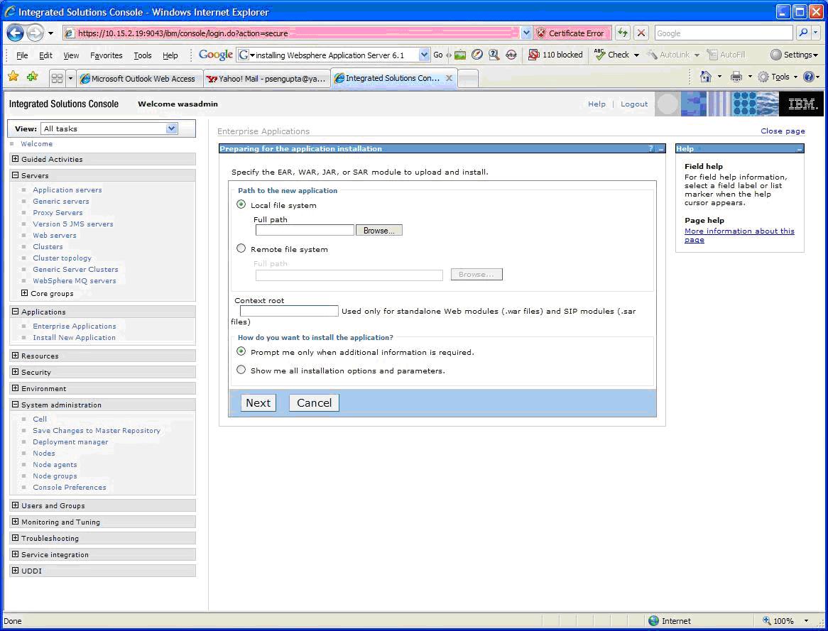 jdbc configuration in websphere application server