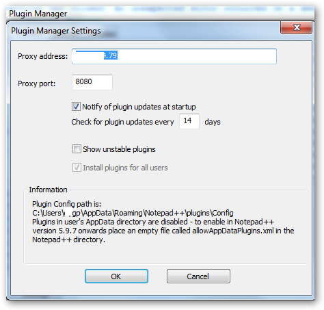 open application manager in settings