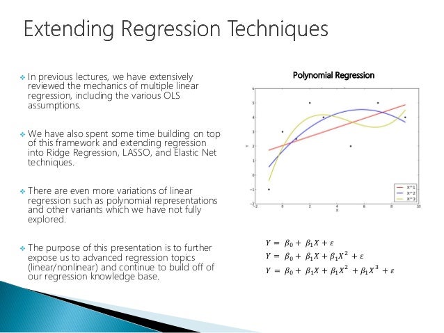 practical application of regression analysis